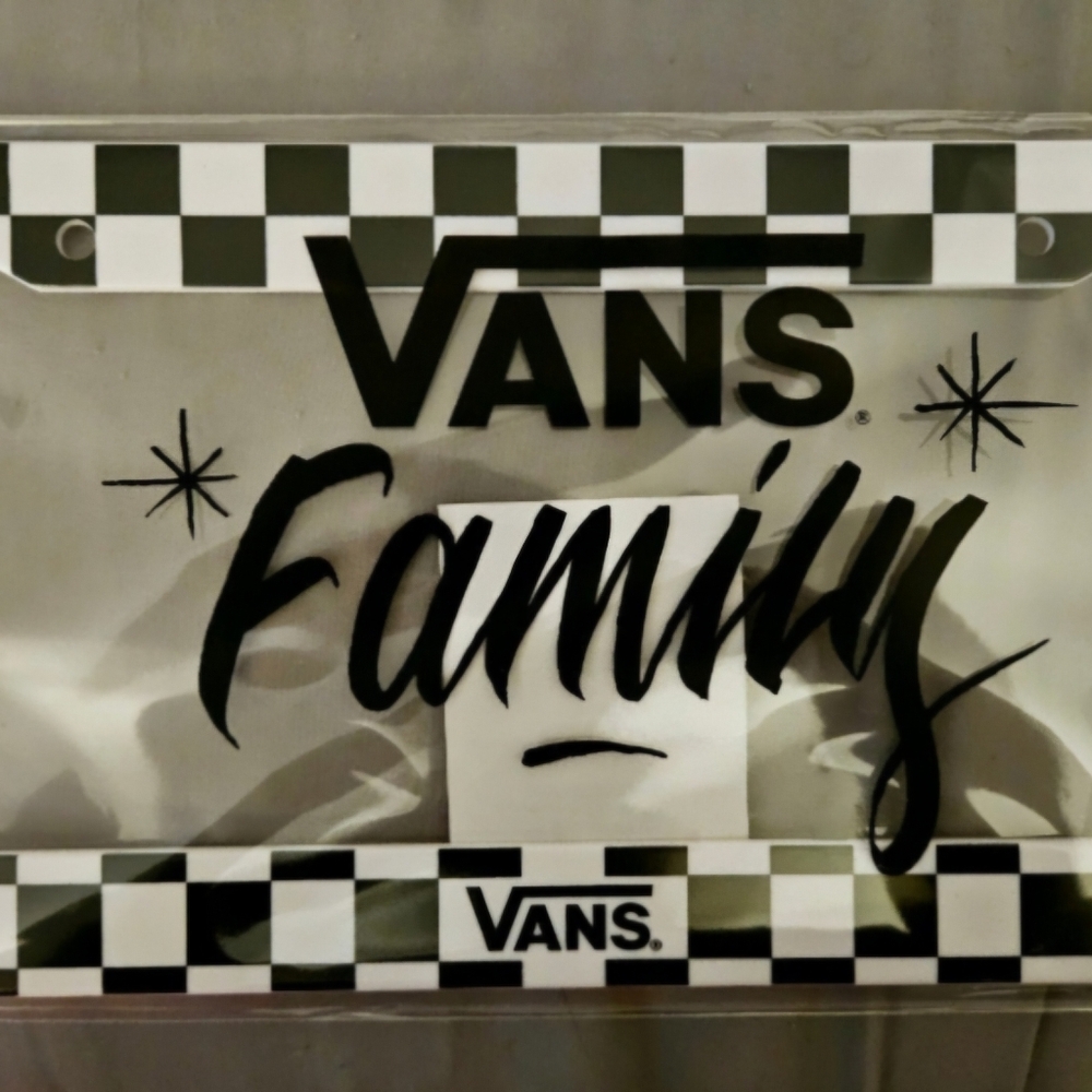 COPY - Vans License Plate